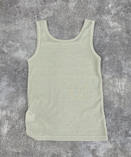 fredy emue（フレディエミュ）の「ラメテレコ/ボーダー２WAY タンクトップ（タンクトップ・レディース・アイボリー/ブラウン系その他/ブラック/ライトグレー/ブラック系その他・38）」の2枚目の写真