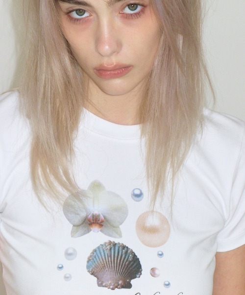 Tシャツ・カットソー LMC FN DOODLE TEE sand 0LM45STS101SND Front Boot Graphic Tee