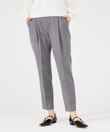 qualite | ウールトロセンタープレスパンツ(スラックス)