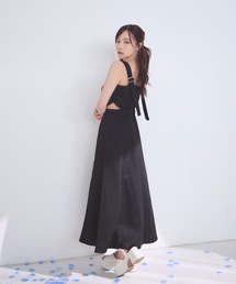 ANDGEEBEE | ヘリンボーンカットソージャンスカ(ワンピース)