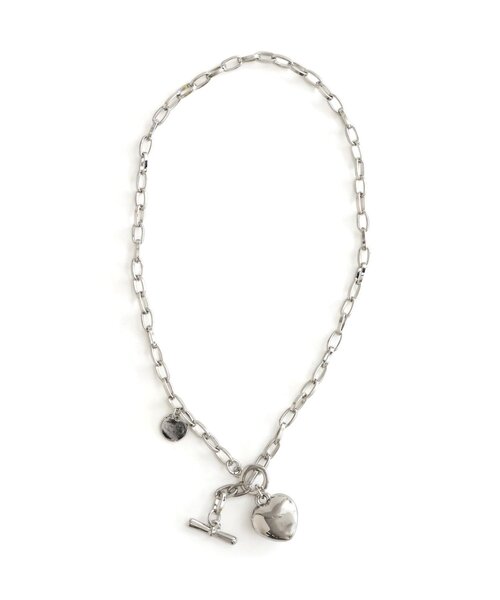 BREEZE（ブリーズ）の「ハートチャームネックレス（ネックレス・キッズ・シルバー・FREE）」の4枚目の写真