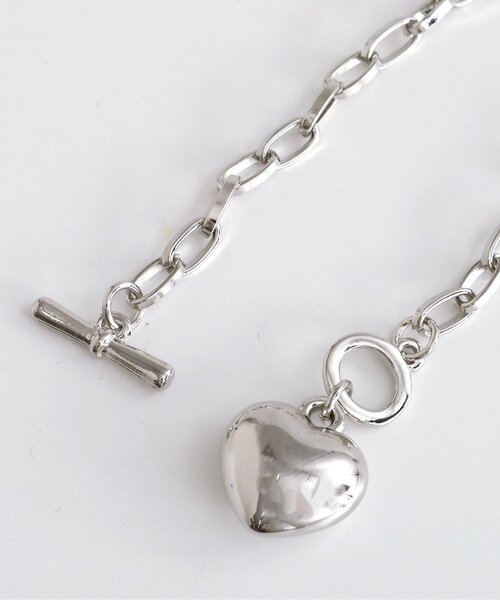 BREEZE（ブリーズ）の「ハートチャームネックレス（ネックレス・キッズ・シルバー・FREE）」の3枚目の写真
