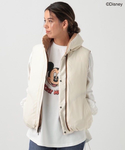 BAYFLOW（ベイフロー）の「リバーシブルパファーベスト（ベスト・レディース・ブラウン/ブラック・SMALL/MEDIUM）」の22枚目の写真