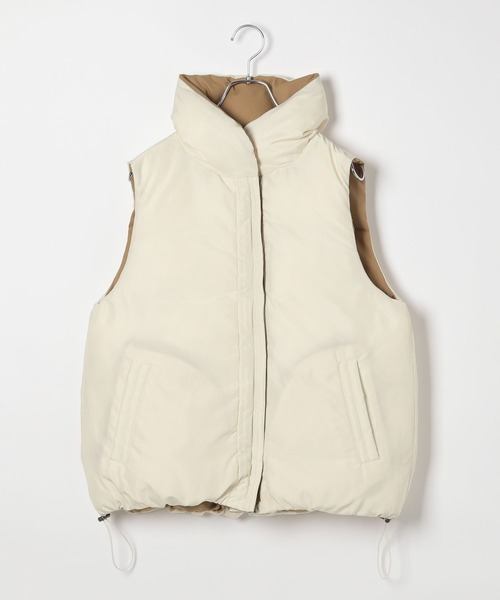 BAYFLOW（ベイフロー）の「リバーシブルパファーベスト（ベスト・レディース・ブラウン/ブラック・SMALL/MEDIUM）」の14枚目の写真