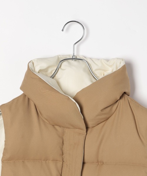BAYFLOW（ベイフロー）の「リバーシブルパファーベスト（ベスト・レディース・ブラウン/ブラック・SMALL/MEDIUM）」の15枚目の写真