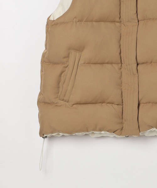 BAYFLOW（ベイフロー）の「リバーシブルパファーベスト（ベスト・レディース・ブラウン/ブラック・SMALL/MEDIUM）」の17枚目の写真