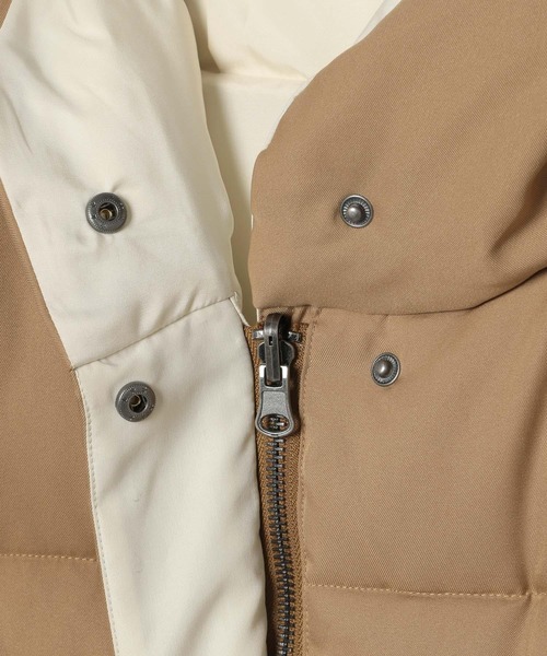 BAYFLOW（ベイフロー）の「リバーシブルパファーベスト（ベスト・レディース・ブラウン/ブラック・SMALL/MEDIUM）」の8枚目の写真