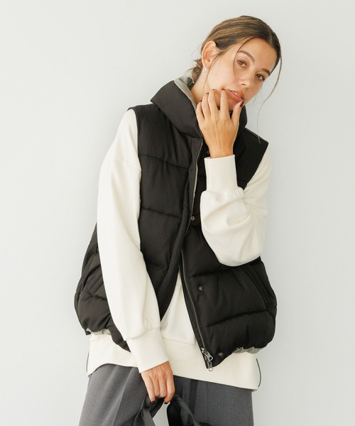 BAYFLOW リバーシブルダウンベスト BAYFLOW ベイフロー