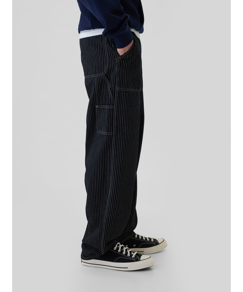 GAP(ギャップ)の「レイルロード ユーティリティ バギーデニム(デニムパンツ・メンズ・ネイビー・32W 30L/31W 30L/30W 30L/29W 30L/28W 30L/31W 32L/32W 32L/33W 32L/34W 32L/36W 32L)」の3枚目の写真