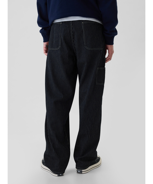 GAP(ギャップ)の「レイルロード ユーティリティ バギーデニム(デニムパンツ・メンズ・ネイビー・32W 30L/31W 30L/30W 30L/29W 30L/28W 30L/31W 32L/32W 32L/33W 32L/34W 32L/36W 32L)」の4枚目の写真