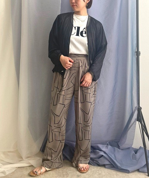 【セール】ランダムプリーツブルゾン（ブルゾン）｜LHELBIE（レルビエ）