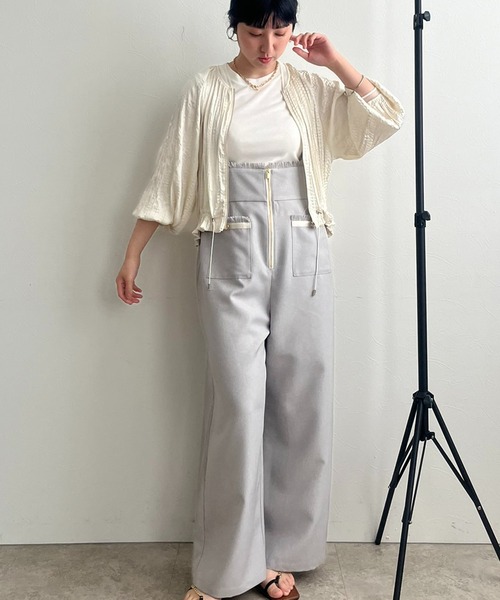 【セール】ランダムプリーツブルゾン（ブルゾン）｜LHELBIE（レルビエ）