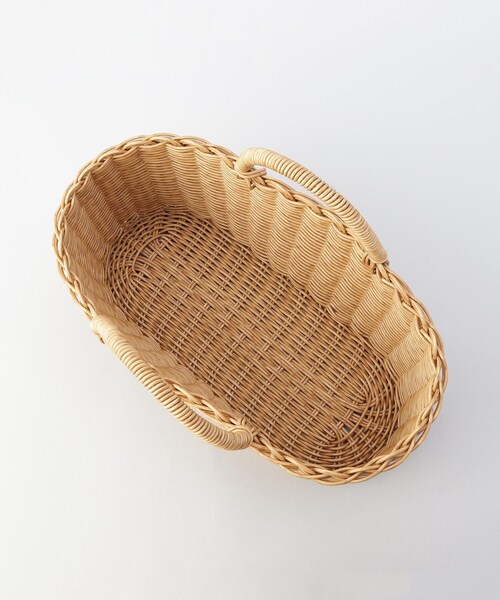 212 KITCHEN STORE（トゥワントゥキッチンストア）の「ナイール オーバルハンドルバスケット Ｌ（キッチン収納・レディース・その他・00）」の4枚目の写真