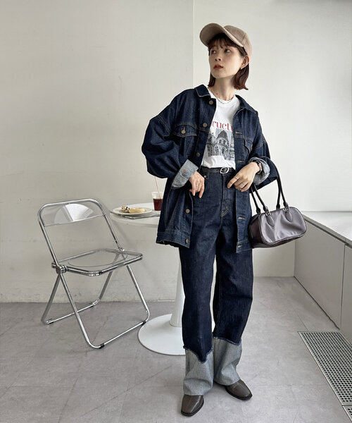 DISCOAT（ディスコート）の「シャギーキャップ（キャップ・レディース・モカ/ブラック・FREE）」の7枚目の写真