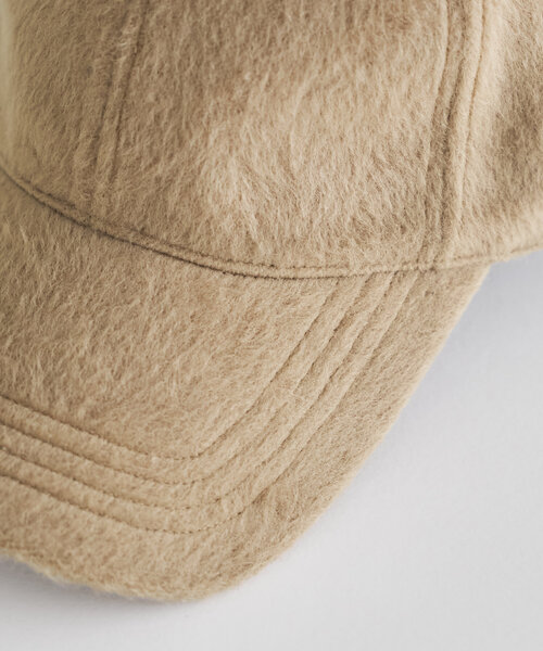 DISCOAT（ディスコート）の「シャギーキャップ（キャップ・レディース・モカ/ブラック・FREE）」の12枚目の写真