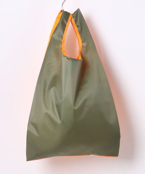 UN3D.(アンスリード)の「BI-COLOR ECO-BAG M / バイカラーエコバッグM(エコバッグ/サブバッグ・レディース・グリーン/オレンジ/ブルー・FREE)」の14枚目の写真