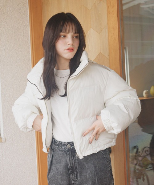 セール】エアサーマルショートパファー/AND YUA ANY/115802（ダウン