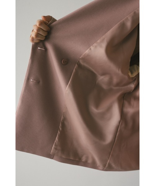 STYLEMIXER(スタイルミキサー)の「ワイドスリーブテーラードジャケット(テーラードジャケット・レディース・ピンク/ライトブラウン/ブラック・FREE)」の14枚目の写真