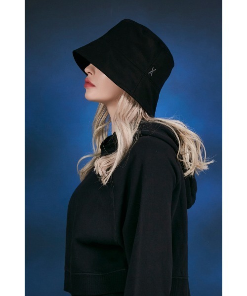 VARZAR（バザール）の「スタッドドロップオーバーフィットバケットハット Stud Drop Over Fit Bucket Hat（ハット・レディース・グレー/ブラック/ホワイト・FREE）」の7枚目の写真