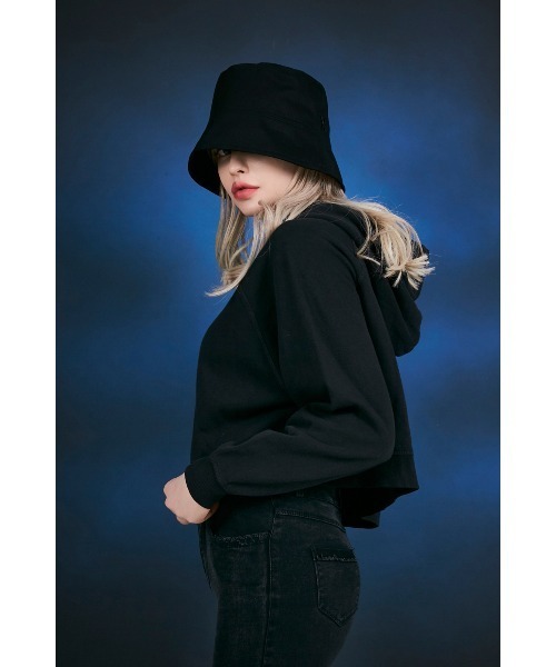 VARZAR（バザール）の「スタッドドロップオーバーフィットバケットハット Stud Drop Over Fit Bucket Hat（ハット・レディース・グレー/ブラック/ホワイト・FREE）」の8枚目の写真