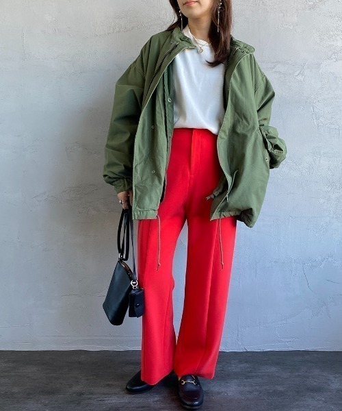 THE SHINZONE（ザ　シンゾーン）の「[THE SHINZONE/ザ シンゾーン] ミリタリープルオーバーカットソー（Tシャツ/カットソー・レディース・マルチ/ホワイト・0）」の4枚目の写真