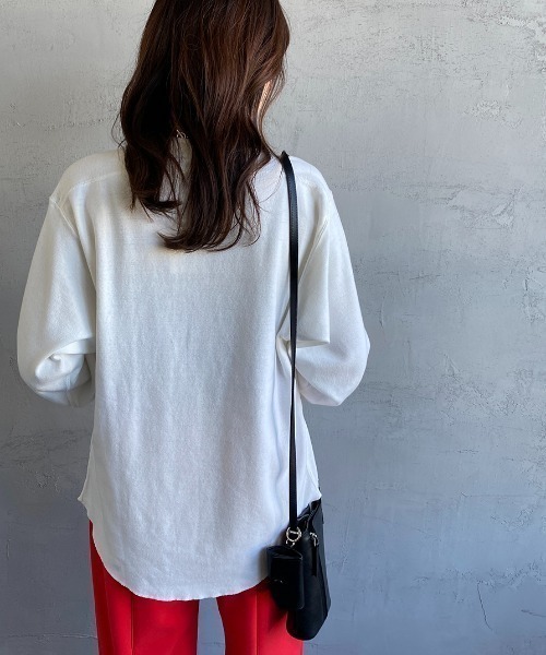 THE SHINZONE（ザ　シンゾーン）の「[THE SHINZONE/ザ シンゾーン] ミリタリープルオーバーカットソー（Tシャツ/カットソー・レディース・マルチ/ホワイト・0）」の17枚目の写真