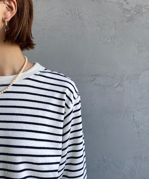 THE SHINZONE（ザ　シンゾーン）の「[THE SHINZONE/ザ シンゾーン] ミリタリープルオーバーカットソー（Tシャツ/カットソー・レディース・マルチ/ホワイト・0）」の13枚目の写真