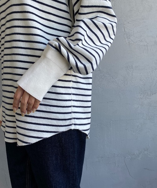 THE SHINZONE（ザ　シンゾーン）の「[THE SHINZONE/ザ シンゾーン] ミリタリープルオーバーカットソー（Tシャツ/カットソー・レディース・マルチ/ホワイト・0）」の15枚目の写真