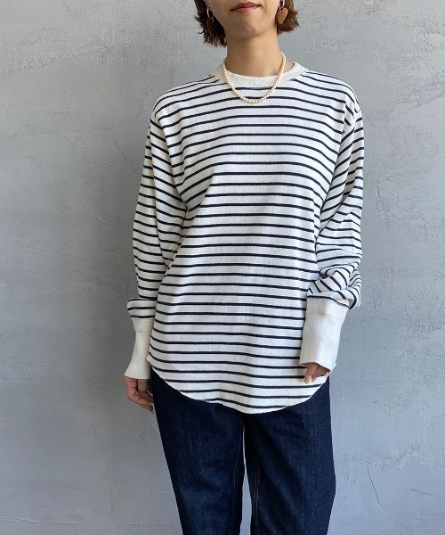 THE SHINZONE（ザ　シンゾーン）の「[THE SHINZONE/ザ シンゾーン] ミリタリープルオーバーカットソー（Tシャツ/カットソー・レディース・マルチ/ホワイト・0）」の10枚目の写真