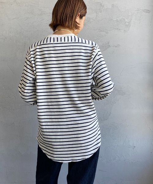 THE SHINZONE（ザ　シンゾーン）の「[THE SHINZONE/ザ シンゾーン] ミリタリープルオーバーカットソー（Tシャツ/カットソー・レディース・マルチ/ホワイト・0）」の12枚目の写真