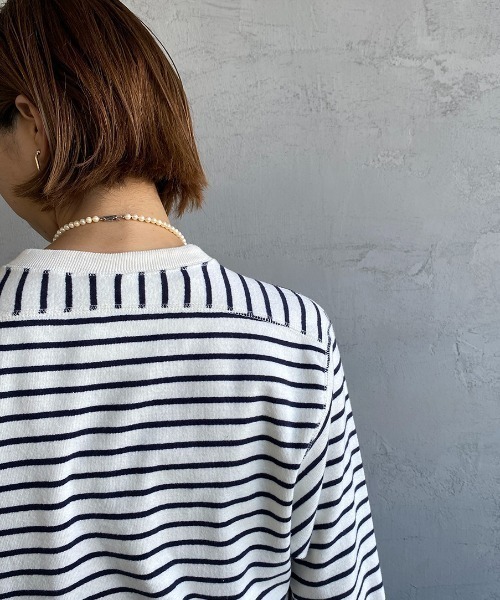 THE SHINZONE（ザ　シンゾーン）の「[THE SHINZONE/ザ シンゾーン] ミリタリープルオーバーカットソー（Tシャツ/カットソー・レディース・マルチ/ホワイト・0）」の14枚目の写真