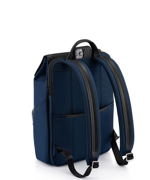TUMI(トゥミ)の「JARVIS フラップ・バックパック(A4/PC15インチまで対応)(バックパック/リュック・メンズ・ネイビー系/ブラック×ブルー/ブラック・FREE)」の14枚目の写真