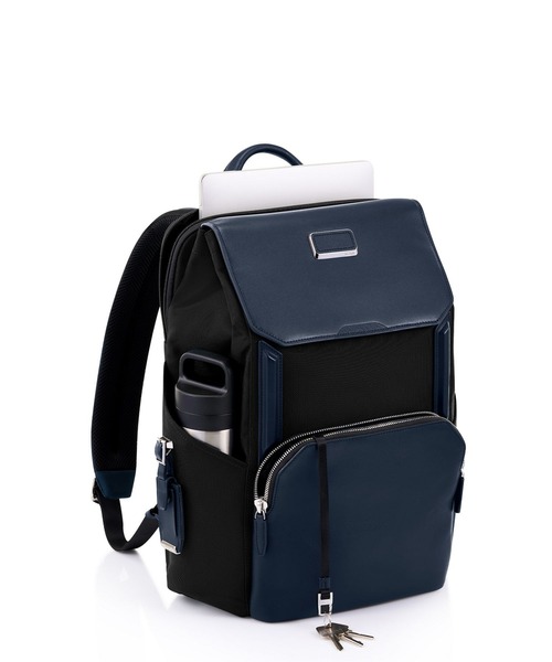 TUMI(トゥミ)の「JARVIS フラップ・バックパック(A4/PC15インチまで対応)(バックパック/リュック・メンズ・ネイビー系/ブラック×ブルー/ブラック・FREE)」の17枚目の写真