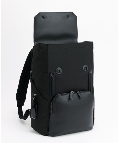 TUMI(トゥミ)の「JARVIS フラップ・バックパック(A4/PC15インチまで対応)(バックパック/リュック・メンズ・ネイビー系/ブラック×ブルー/ブラック・FREE)」の5枚目の写真