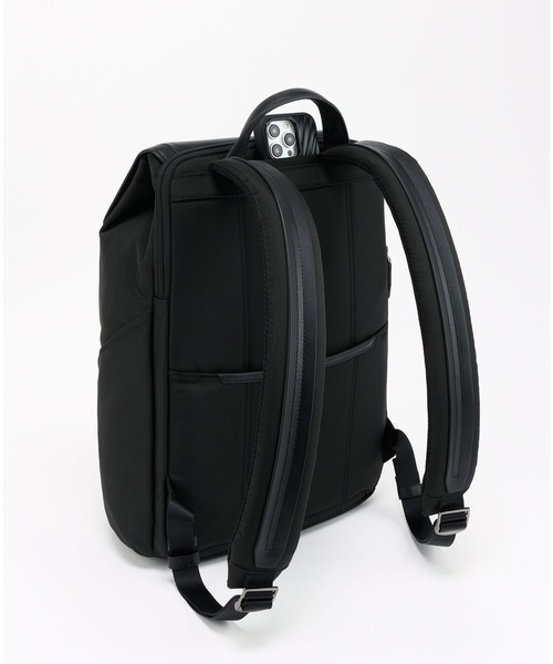 TUMI(トゥミ)の「JARVIS フラップ・バックパック(A4/PC15インチまで対応)(バックパック/リュック・メンズ・ネイビー系/ブラック×ブルー/ブラック・FREE)」の6枚目の写真