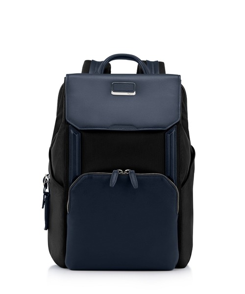 TUMI(トゥミ)の「JARVIS フラップ・バックパック(A4/PC15インチまで対応)(バックパック/リュック・メンズ・ネイビー系/ブラック×ブルー/ブラック・FREE)」の11枚目の写真