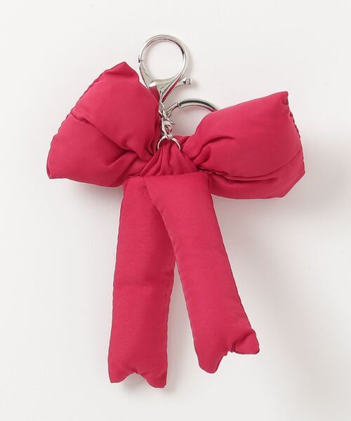 セール】ぷっくりリボンキーリング/キーチャーム（キーホルダー