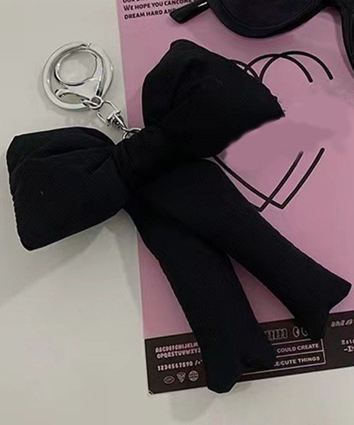 ぷっくりリボンキーホルダー オーダーページ ぷっくりリボンキーチャーム / 131464（キーケース/キーアクセサリー