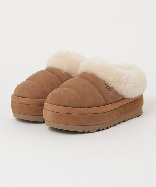 UGG(アグ)の「UGG(アグ)Tazzlita /1146390(ブーツ・レディース・ベージュ/ブラック・7/8/6)」の2枚目の写真