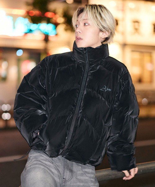 フィルパワー600】機能性 中綿キルティング ショート丈ジャケット