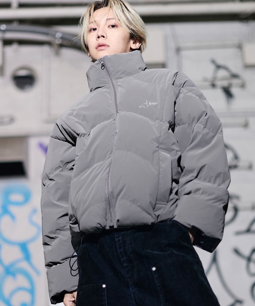 フィルパワー600】機能性 中綿キルティング ショート丈ジャケット