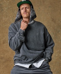 THEOREM（セオレム）の「msw1575-One Point Emb Pigment Laidback Sweatshirt スウェット（スウェット）」