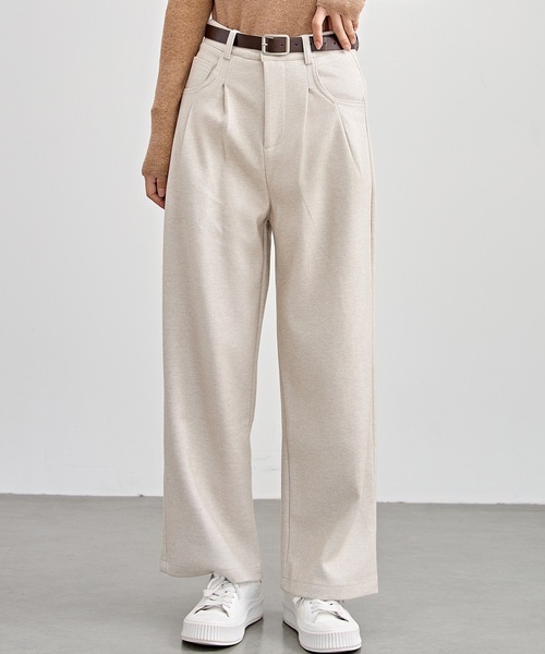 BANDAL レディースパンツホワイト/ブラック タックショートパンツ | Bottoms,ショート | | TREFLE＋1（トレフル