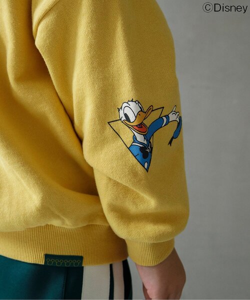 Disney(ディズニー)の「WEB限定 ディズニーキャラクター/バラエティトレーナー(スウェット・キッズ・ブラウン/オフホワイト/イエロー/ピンク/ブルー・90/100/110/120/80/130/140)」の10枚目の写真