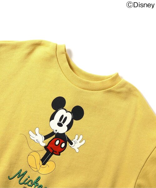 Disney(ディズニー)の「WEB限定 ディズニーキャラクター/バラエティトレーナー(スウェット・キッズ・ブラウン/オフホワイト/イエロー/ピンク/ブルー・90/100/110/120/80/130/140)」の12枚目の写真