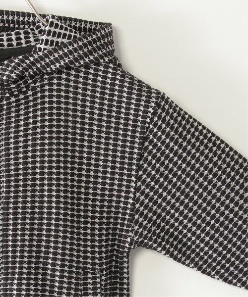 ikka（イッカ）の「【親子コーデ】ビックワッフルジップパーカー（120~160cm）（パーカー・キッズ・ブラック・130/140/150/160/120）」の14枚目の写真