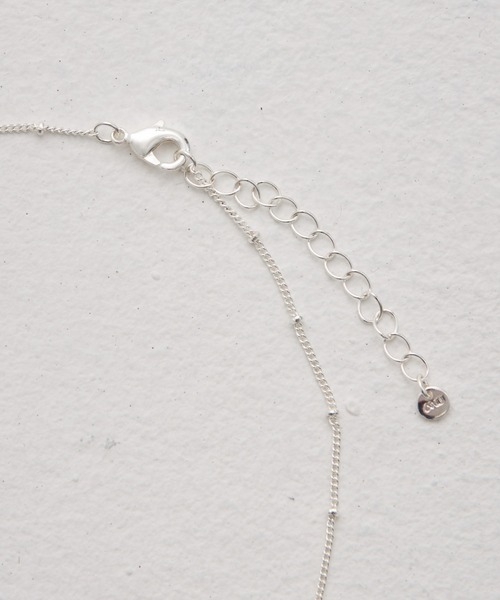 ANU（アヌ）の「heart key necklace - ハートキーネックレス（ネックレス・レディース・ゴールド/ブラック×シルバー・FREE）」の6枚目の写真