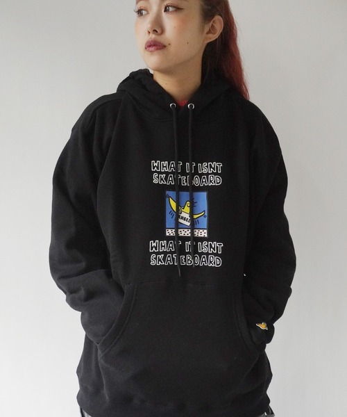 【 （What it isNt）ART BY MARKGONZALES / (ワットイットイズント) アートバイ マークゴンザレス 】 BOX ANGEL スウェット パーカー（パーカー）｜（What it isNt）ART BY MARKGONZALES（ワットイットイズント）