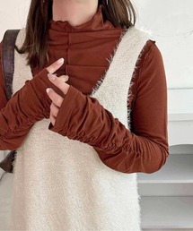 【apres jour clair】クシュクシュハイネックインナー【ZOZOTOWN限定アイテム】