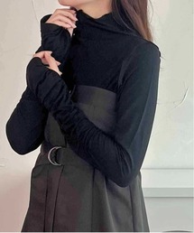 【apres jour clair】クシュクシュハイネックインナー【ZOZOTOWN限定アイテム】